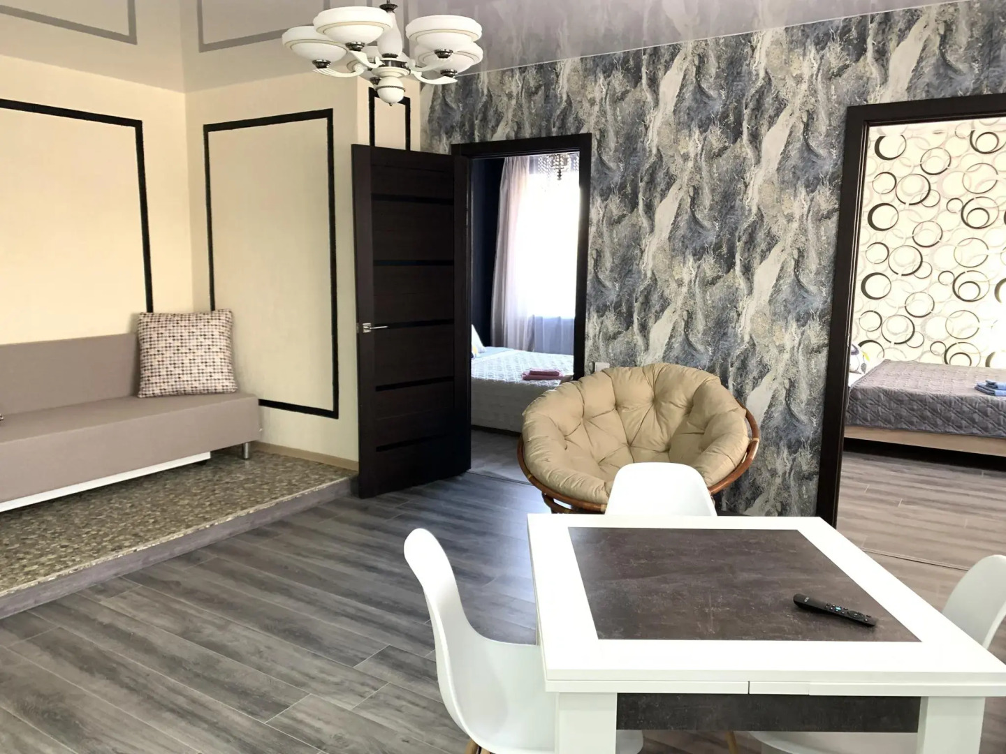 Уютные трехкомнатные апартаменты на улице Калинина