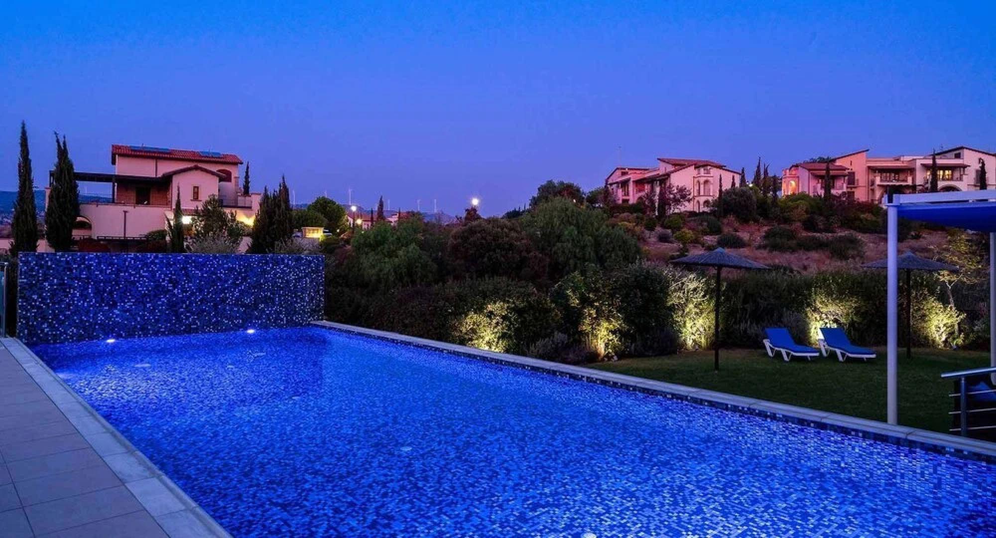 Stunning 3 bedroom villa 'JZ02' with private pool, beautiful interiors, communal pool and resort facilities, Zephyros Village, Aphrodite Hills