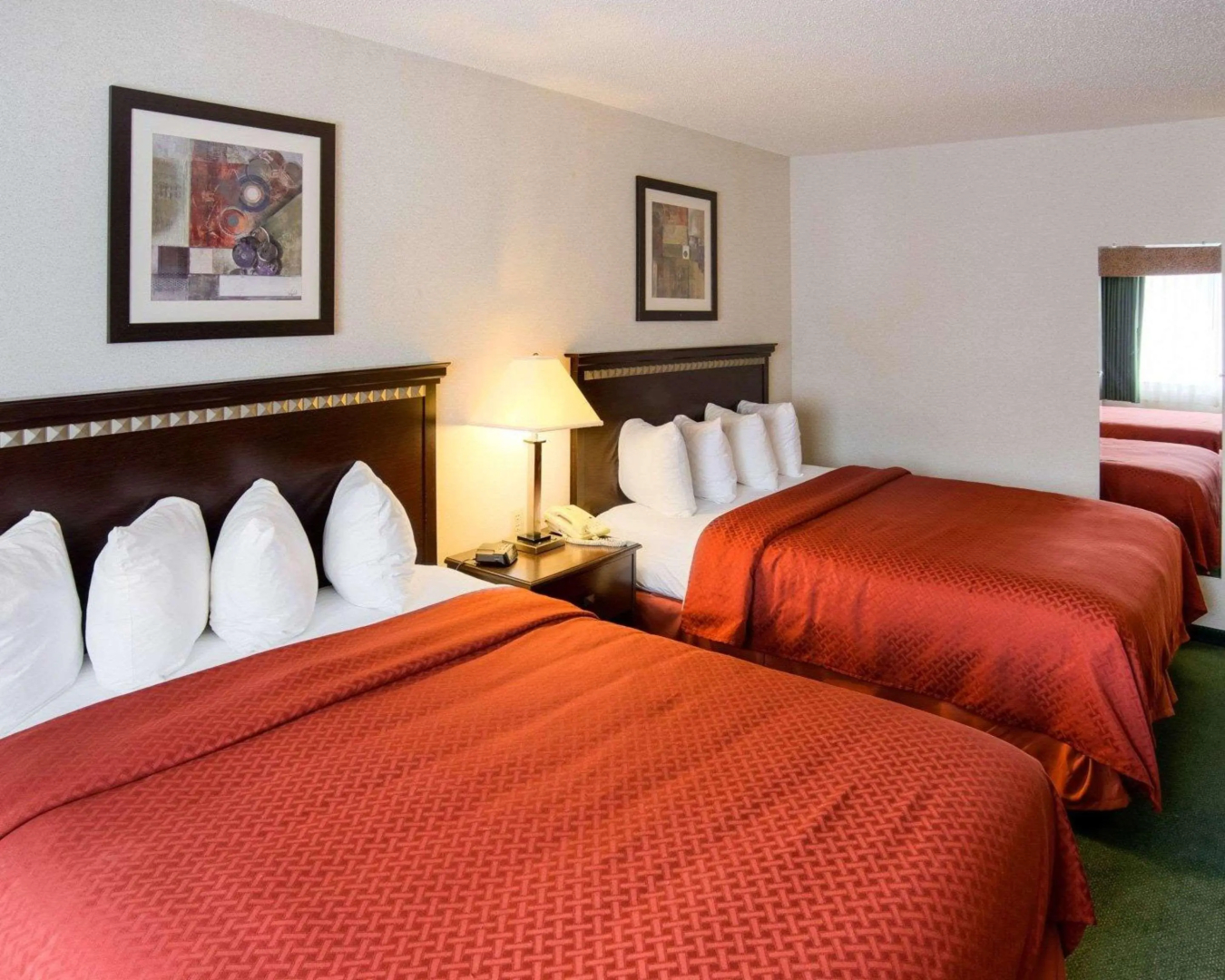 Quality Inn near Northtown Mall & National Sports Center
