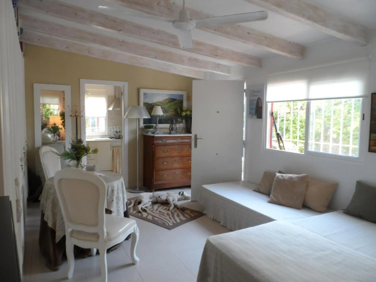 Casa con jardín frente Playa de Burriana