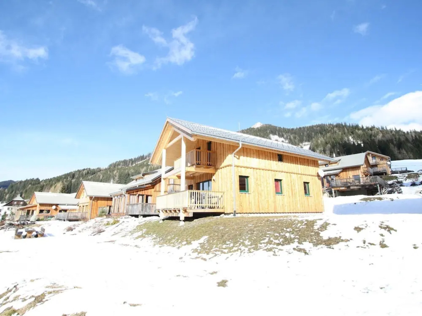 Wooden Chalet in Hohentauern with Sauna near Ski Area