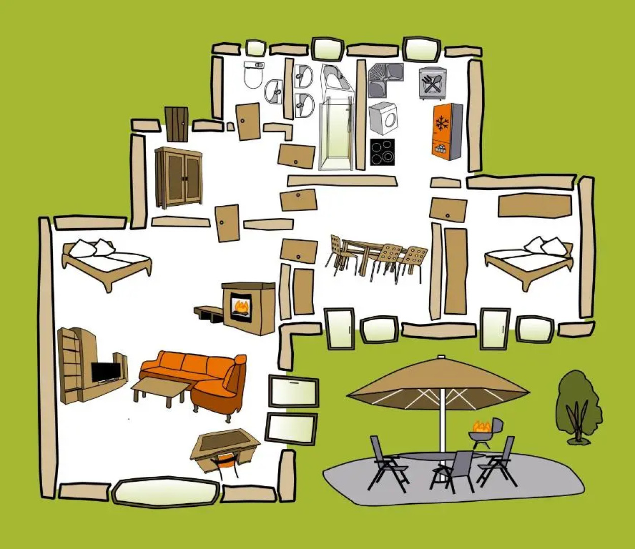 Apartment Muggensturm am Badesee