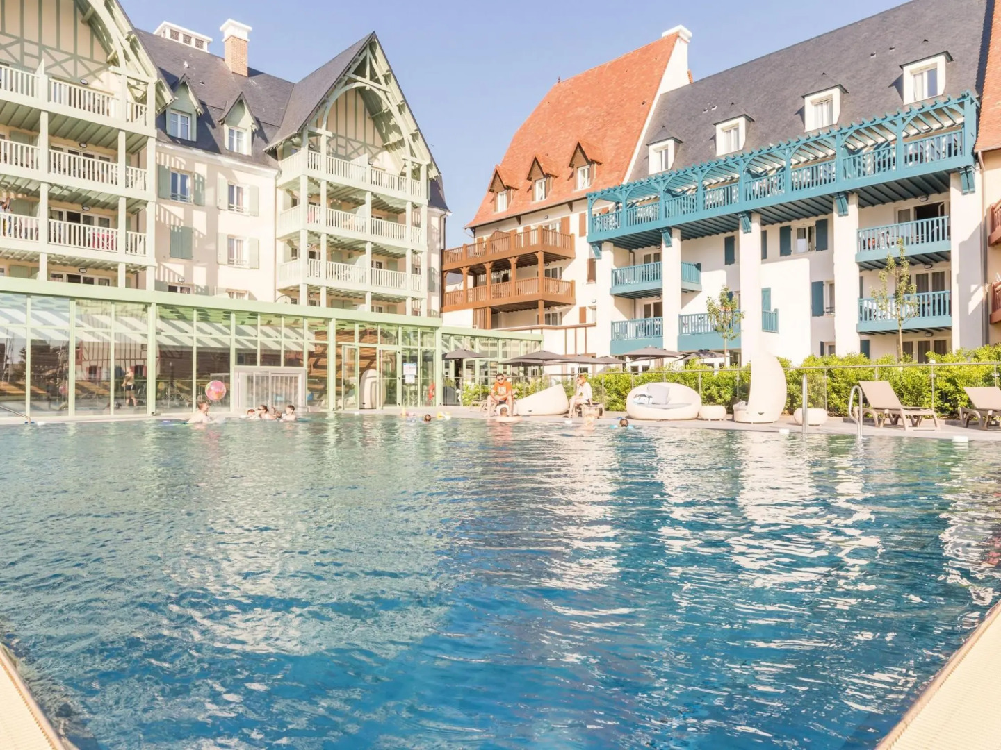 Apartment 8 Pers., Port View, Residence Presqu'ile de la Touques, Deauville