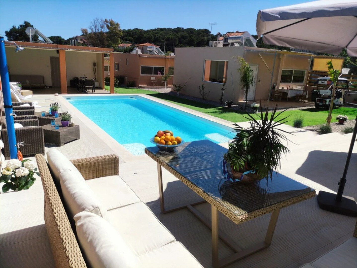 Modular Bungalows With Heated Pool Artemis Greece