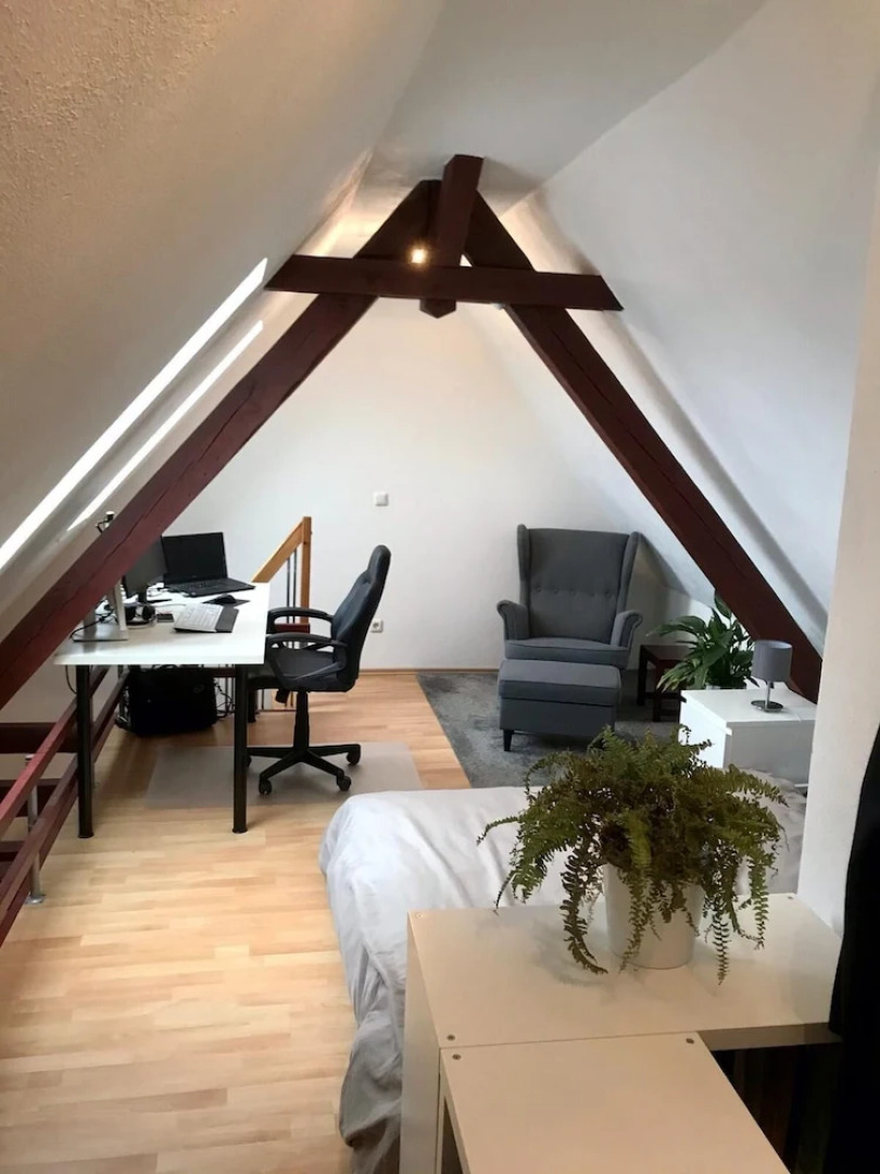 Charming 1-bed Loft Apartment in Schwandorf