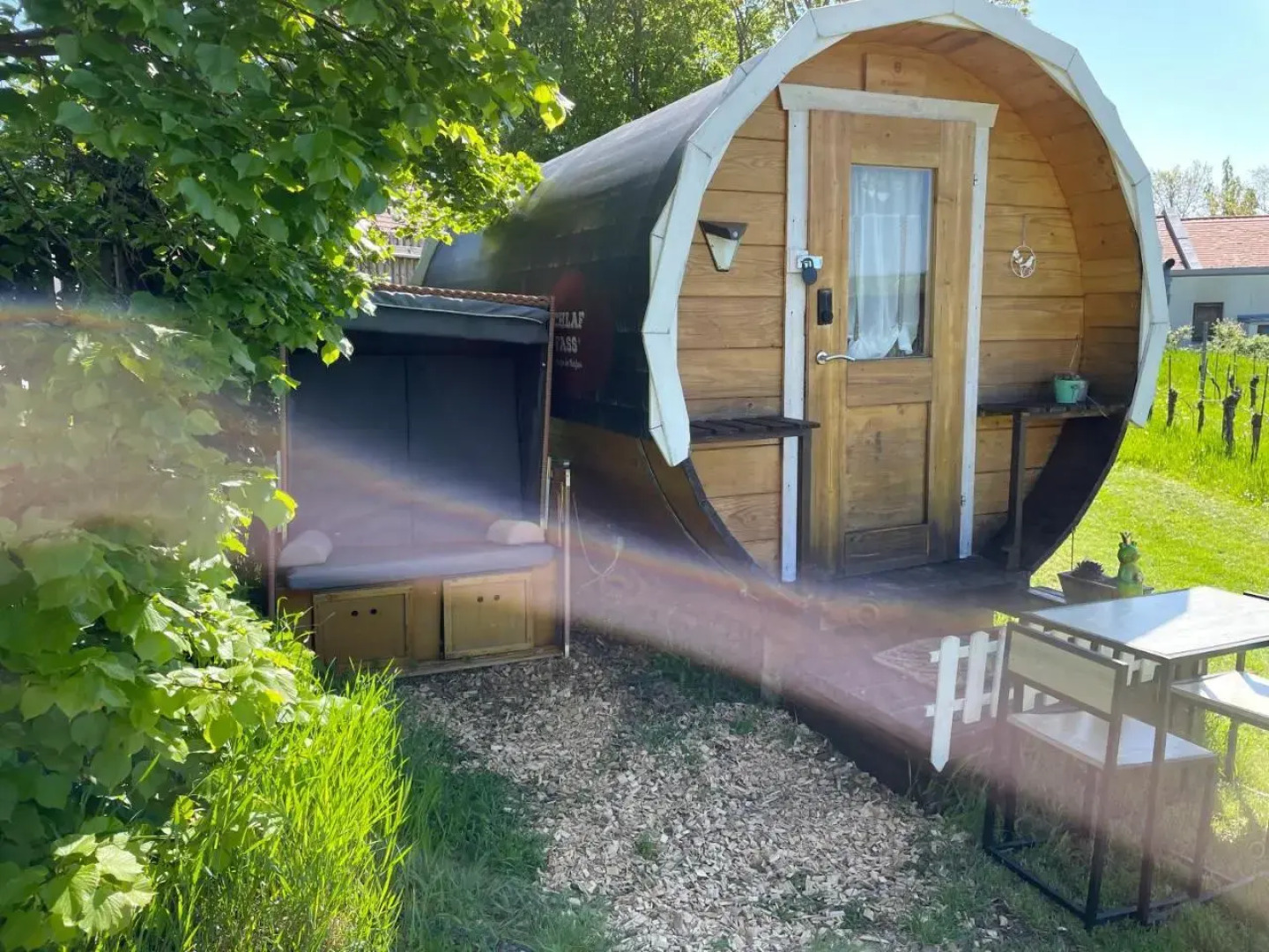 Schlaffass - Schlafen im Holzfass Thallern