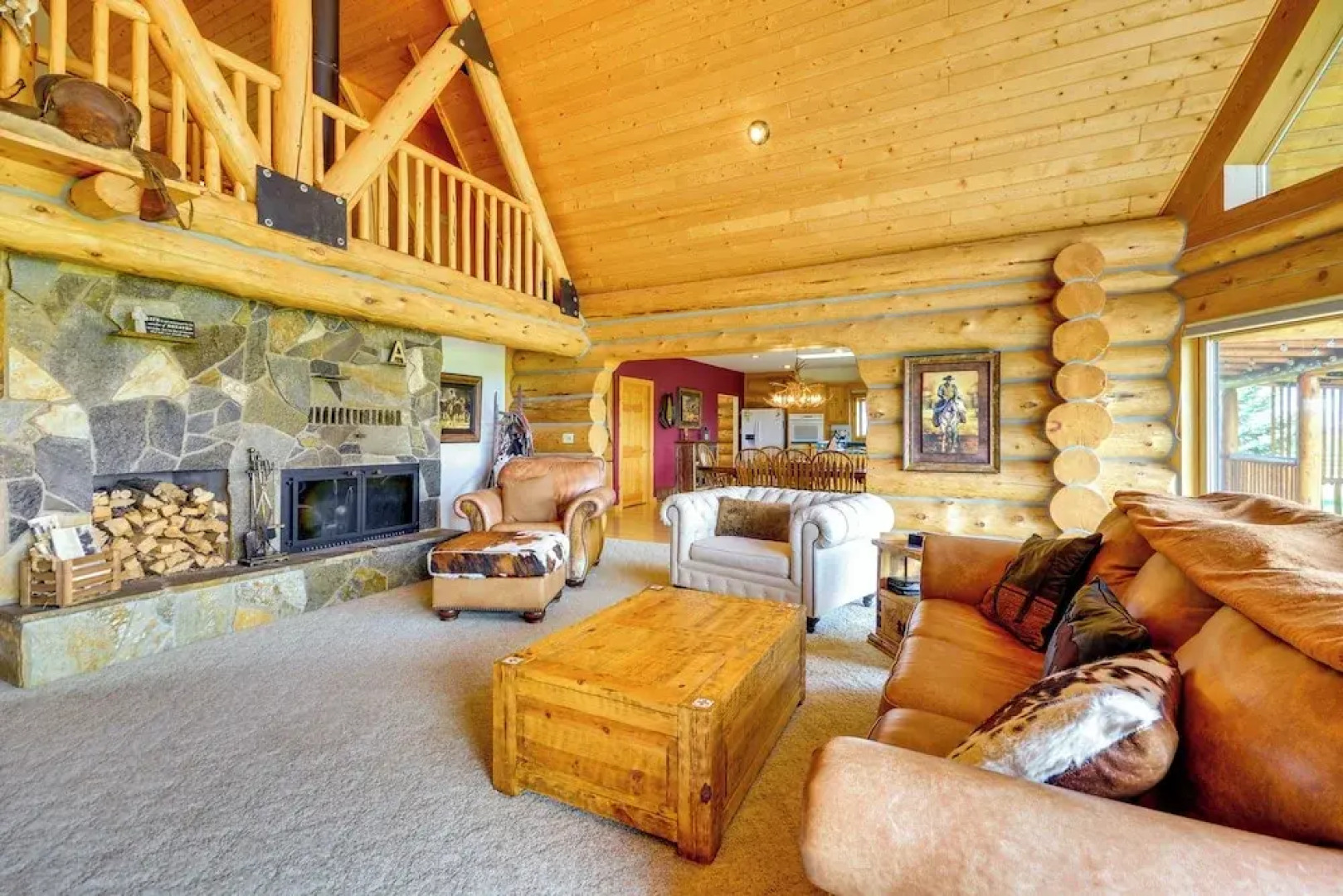 Roberts A-frame Log Cabin Near Red Lodge Mountain!