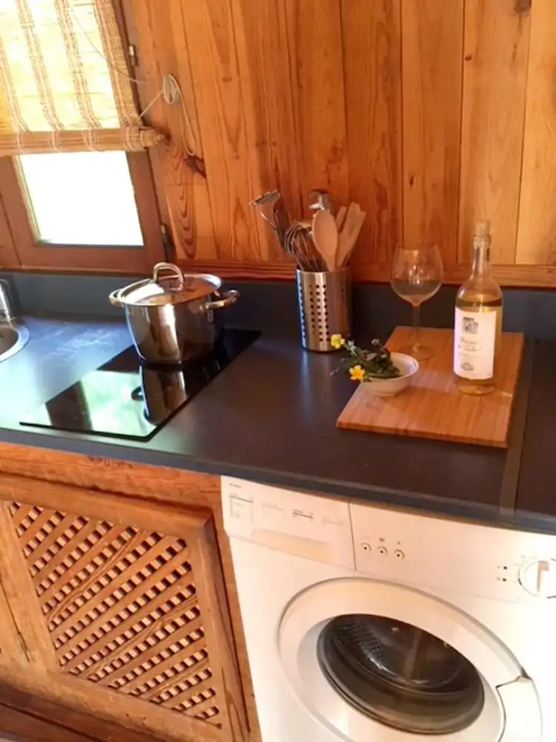 Chalet With 2 Bedrooms in Mézos, With Pool Access, Enclosed Garden and Wifi - 15 km From the Beach