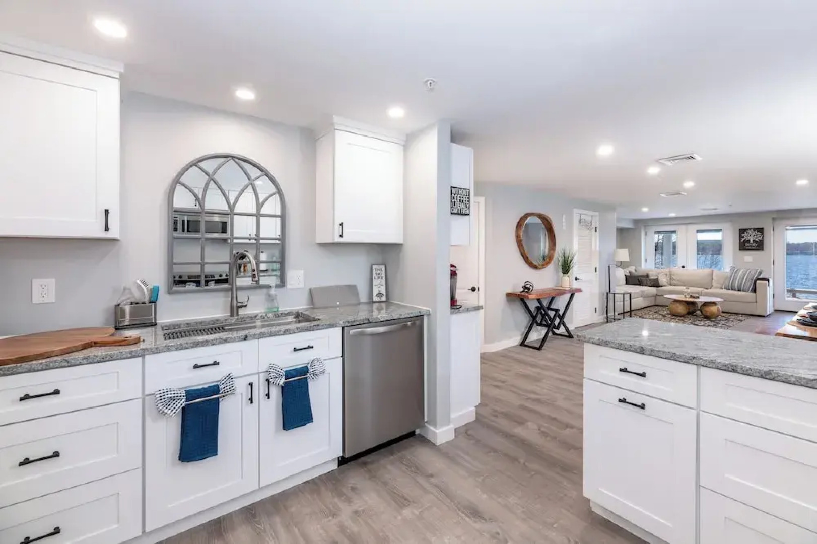 Steps to Beach: Lake-view Laconia Getaway!