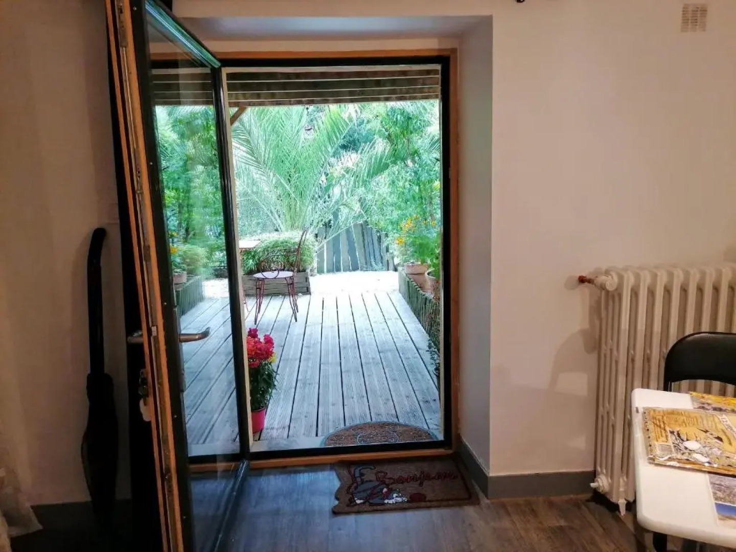 Guest House dans jardin exotique proche d'une voie verte