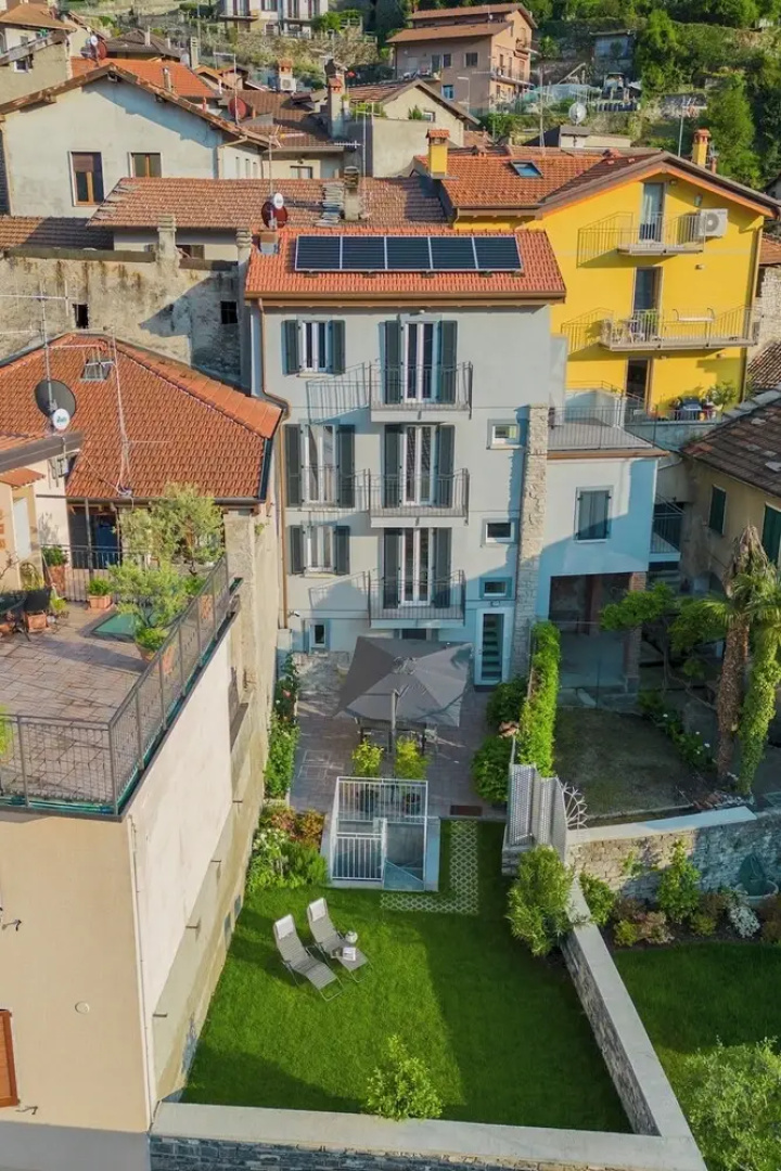 Pozzo Vertical Apartment With Garden and Parking by Rent all Como