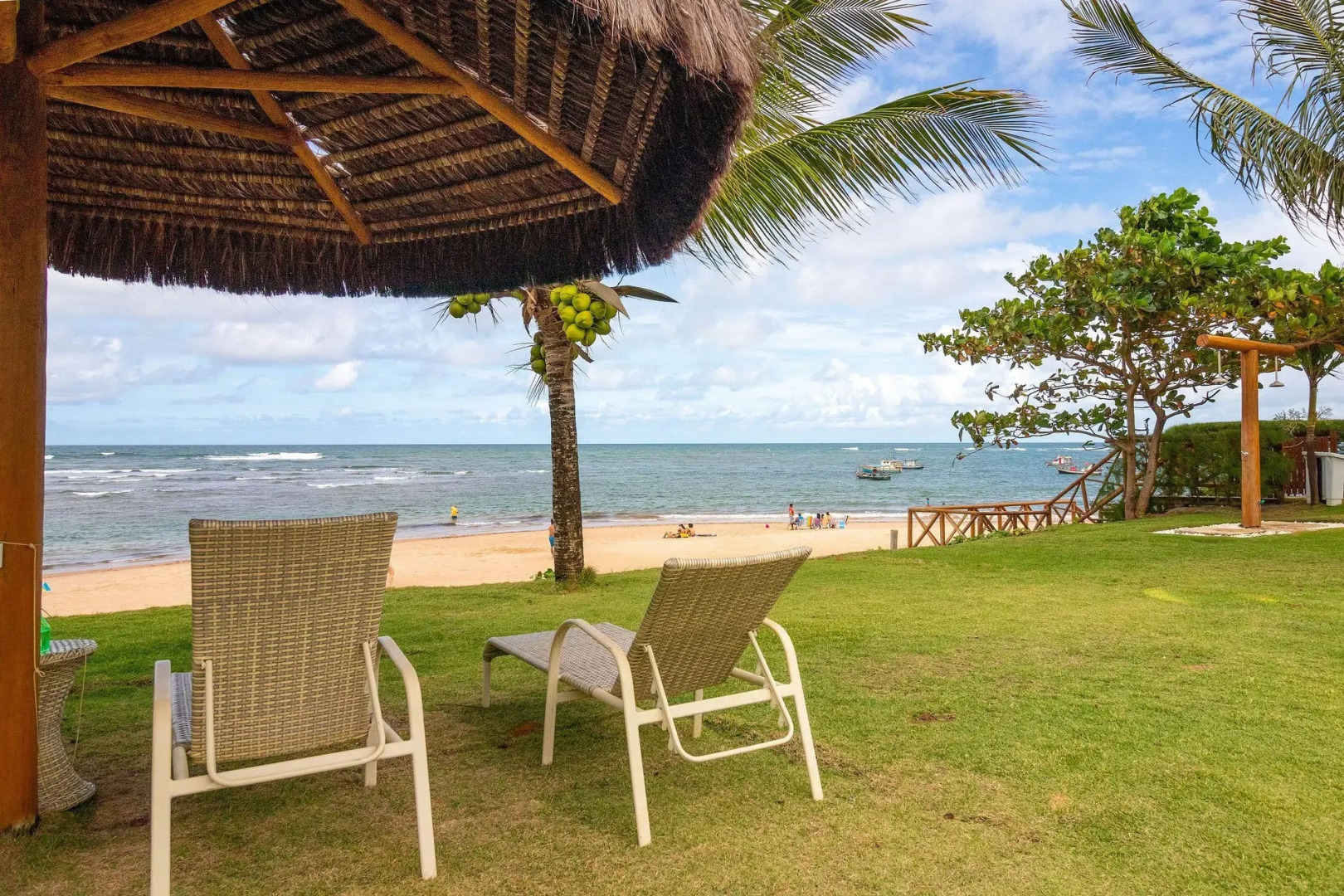 GB24 Apt 2 Quartos Pé na Areia - Paraíso dos Corais