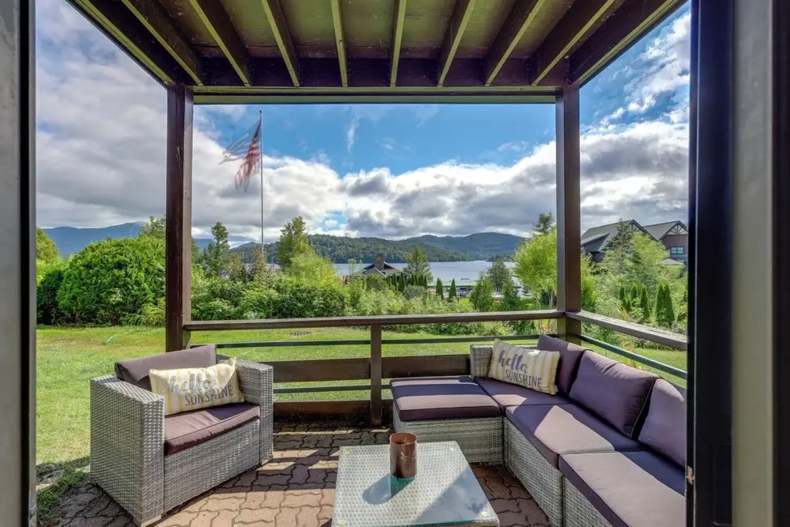 Lake Placid Condo w/ Patio - Walk to Beach!