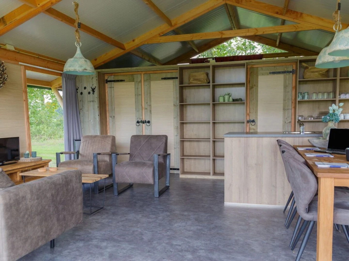Tent Lodge With Dishwasher in Twente