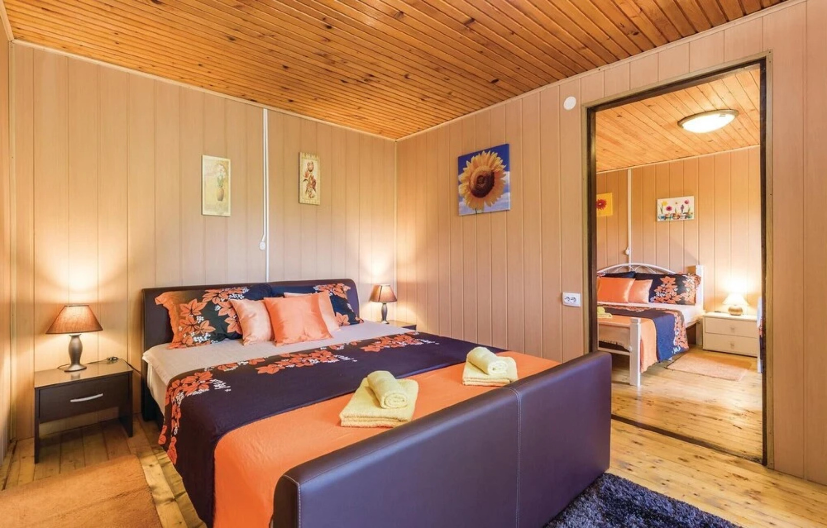 Beautiful Home in Plaski With Wifi, Outdoor Swimming Pool and 2 Bedrooms