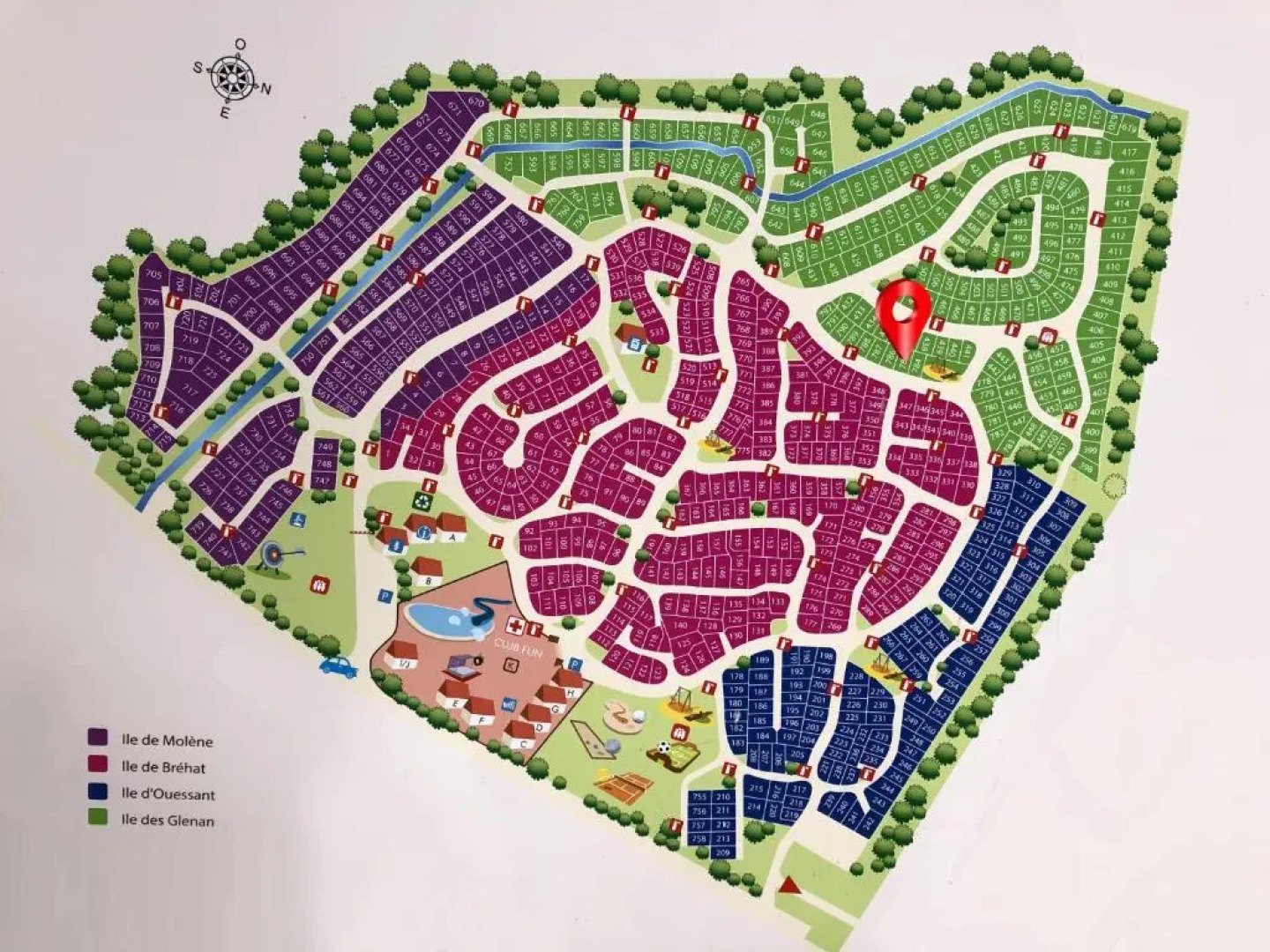 KERLANN 4 ETOILES MOBIL HOME 3 CHS 2 SDB Pont Aven Finistère