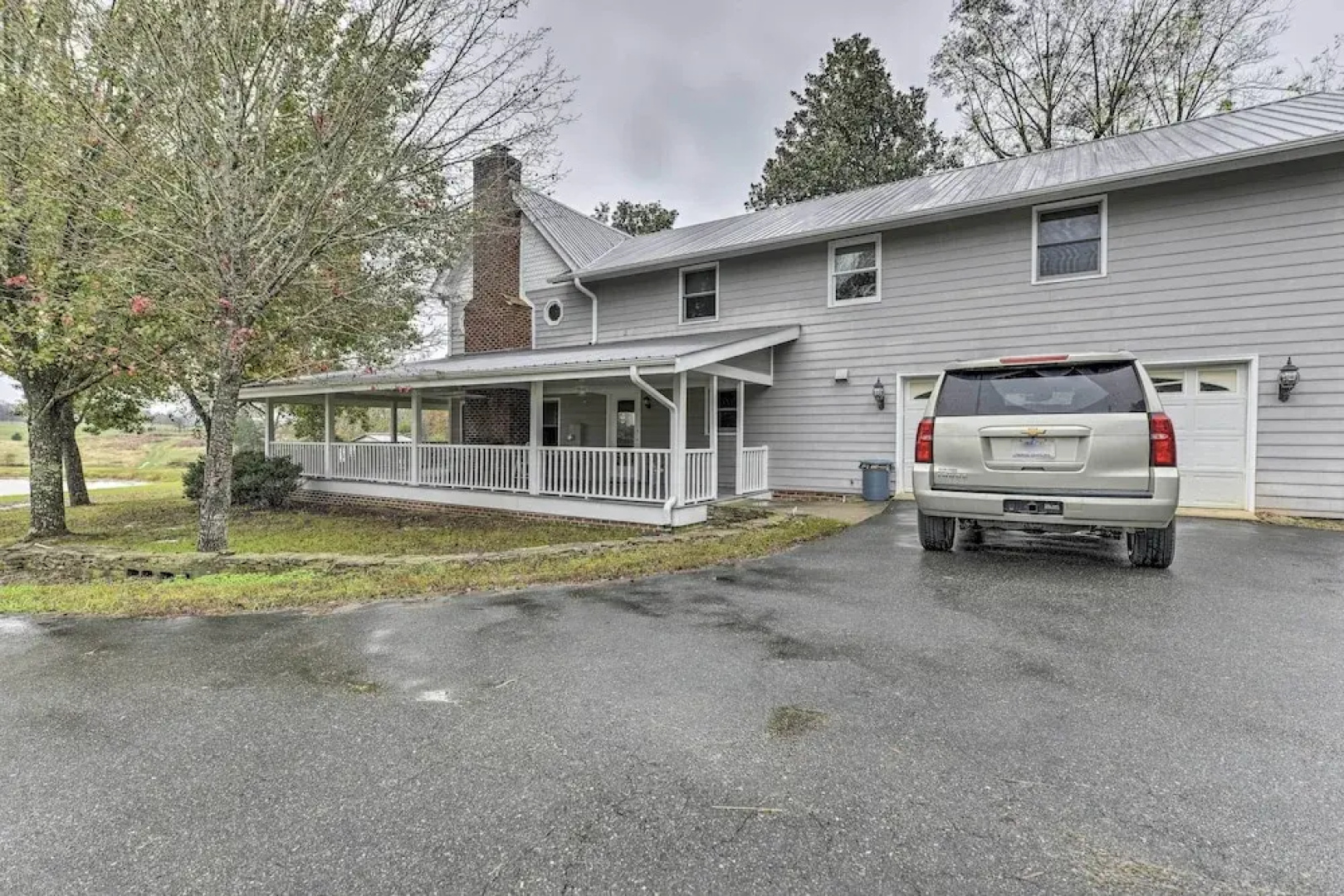 Remodeled Pittsboro Farmhouse Sitting on 220 Acres