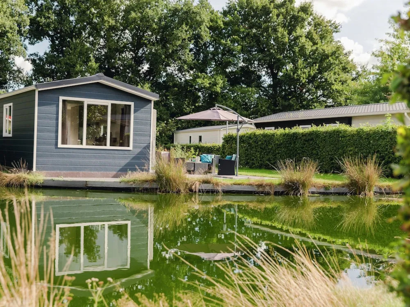 Beautiful Chalet Located on a Pond