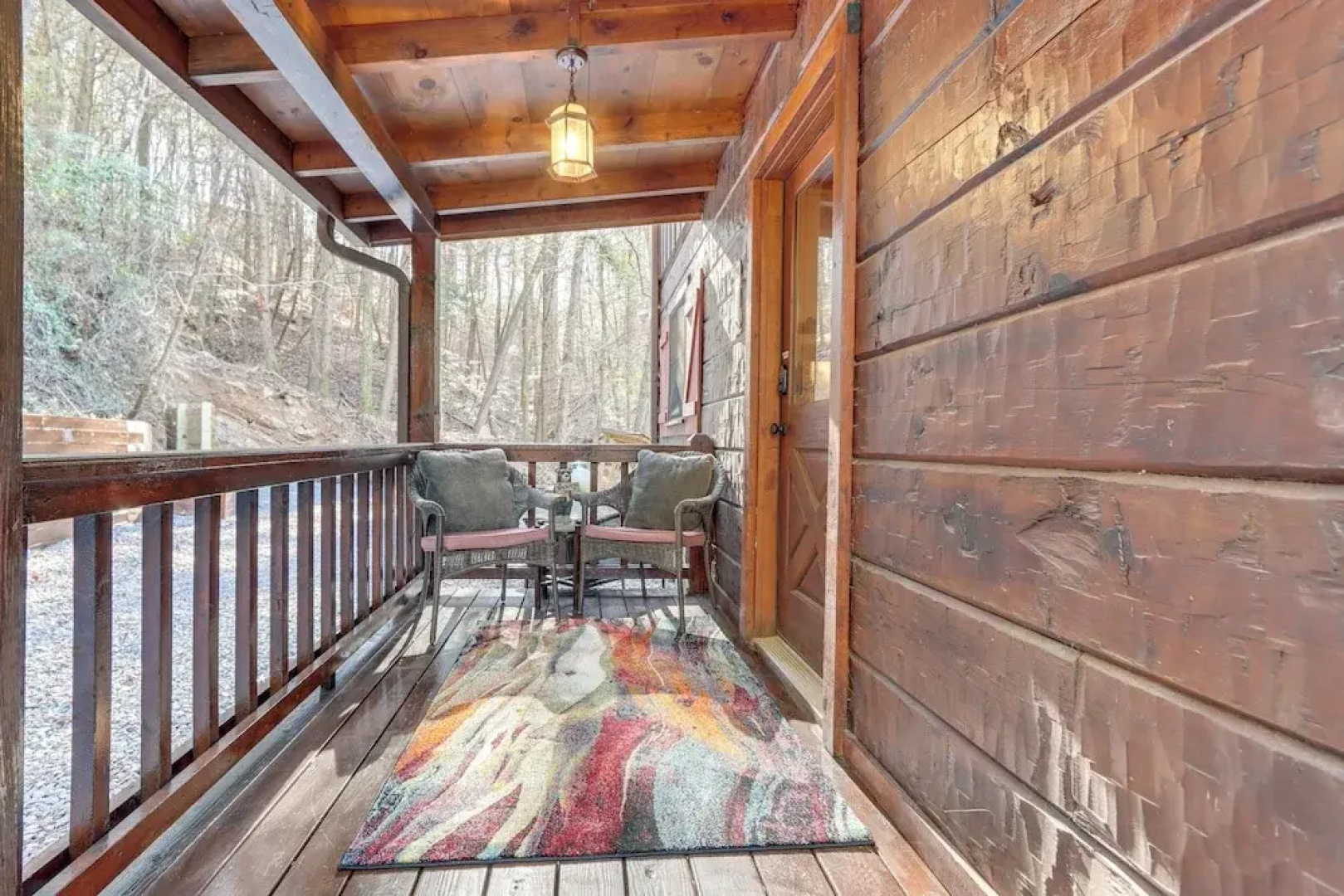 Waterfront Cabin w/ Beautiful River View & Hot Tub