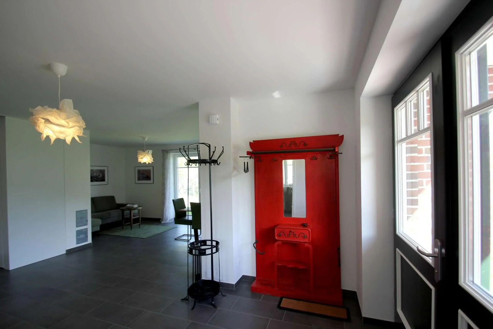 Ferienhaus Rohrweihe Haus Terrasse, Gartennutzung, Meerblick