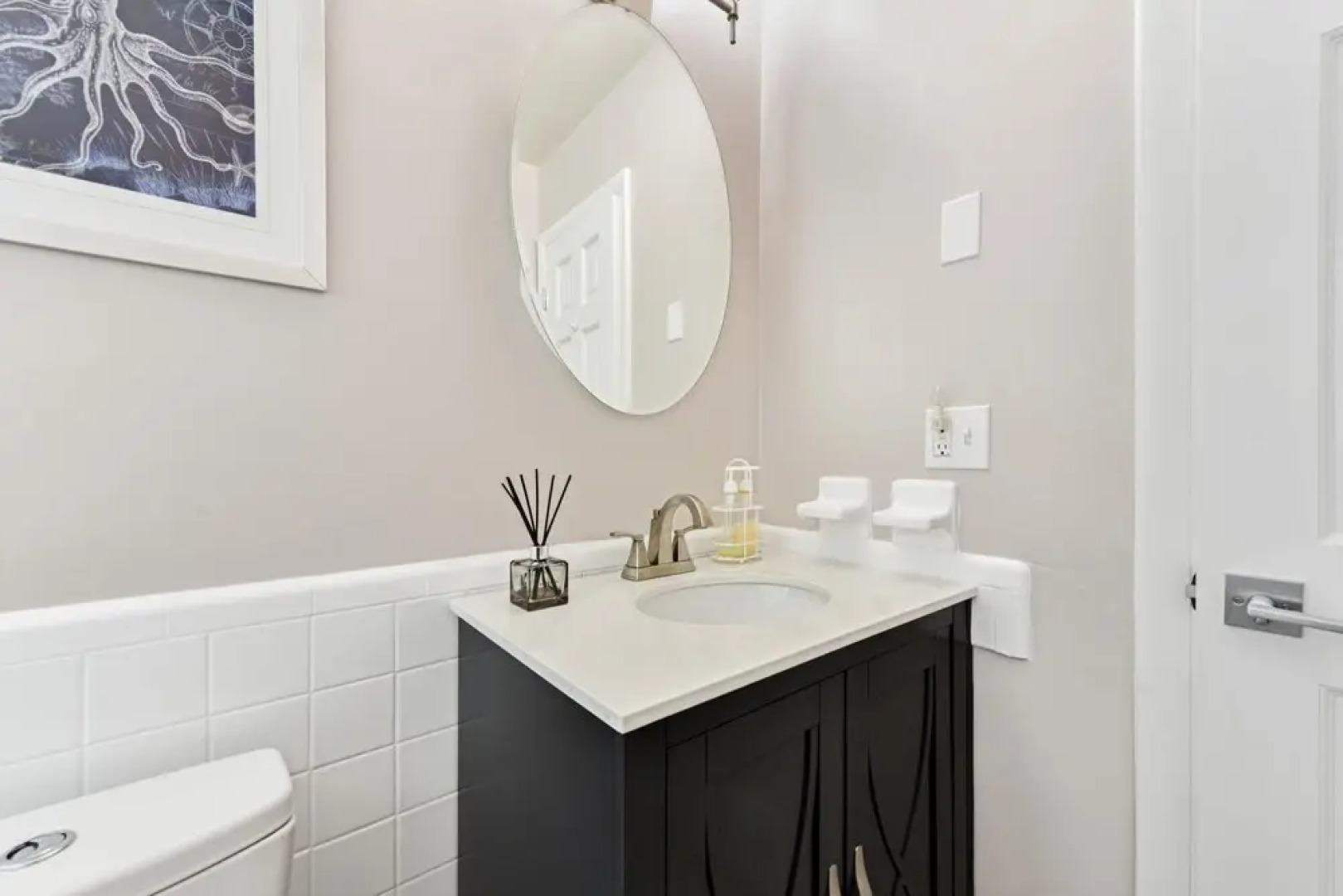 Private pool and canal home with Office space