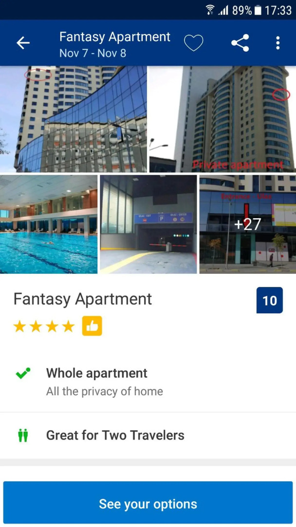 Fantasy apartment Tuzla