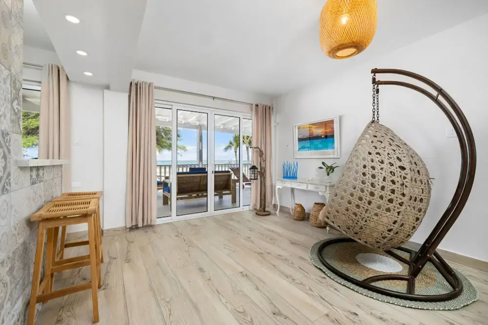 Secluded Beachfront Gem Pool Patio View BBQ