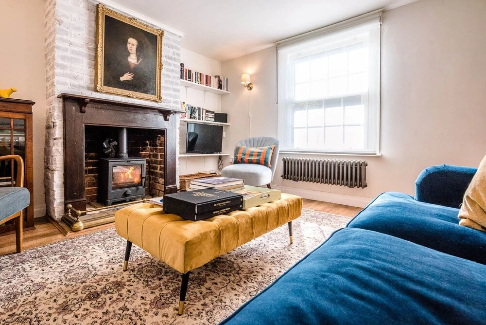 Hall Cottage, Bramfield From Air Manage Suffolk