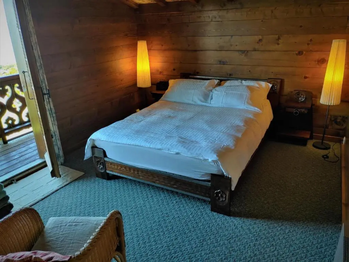 Chalet paisible dans la nature avec belle vue sur le lac Léman