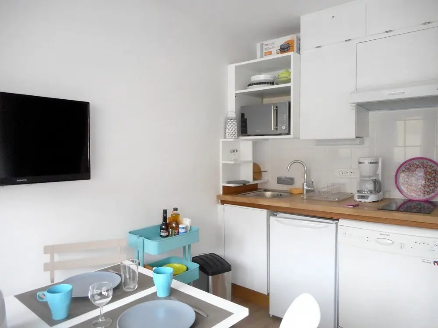 Studio in Huez, With Wonderful Mountain View