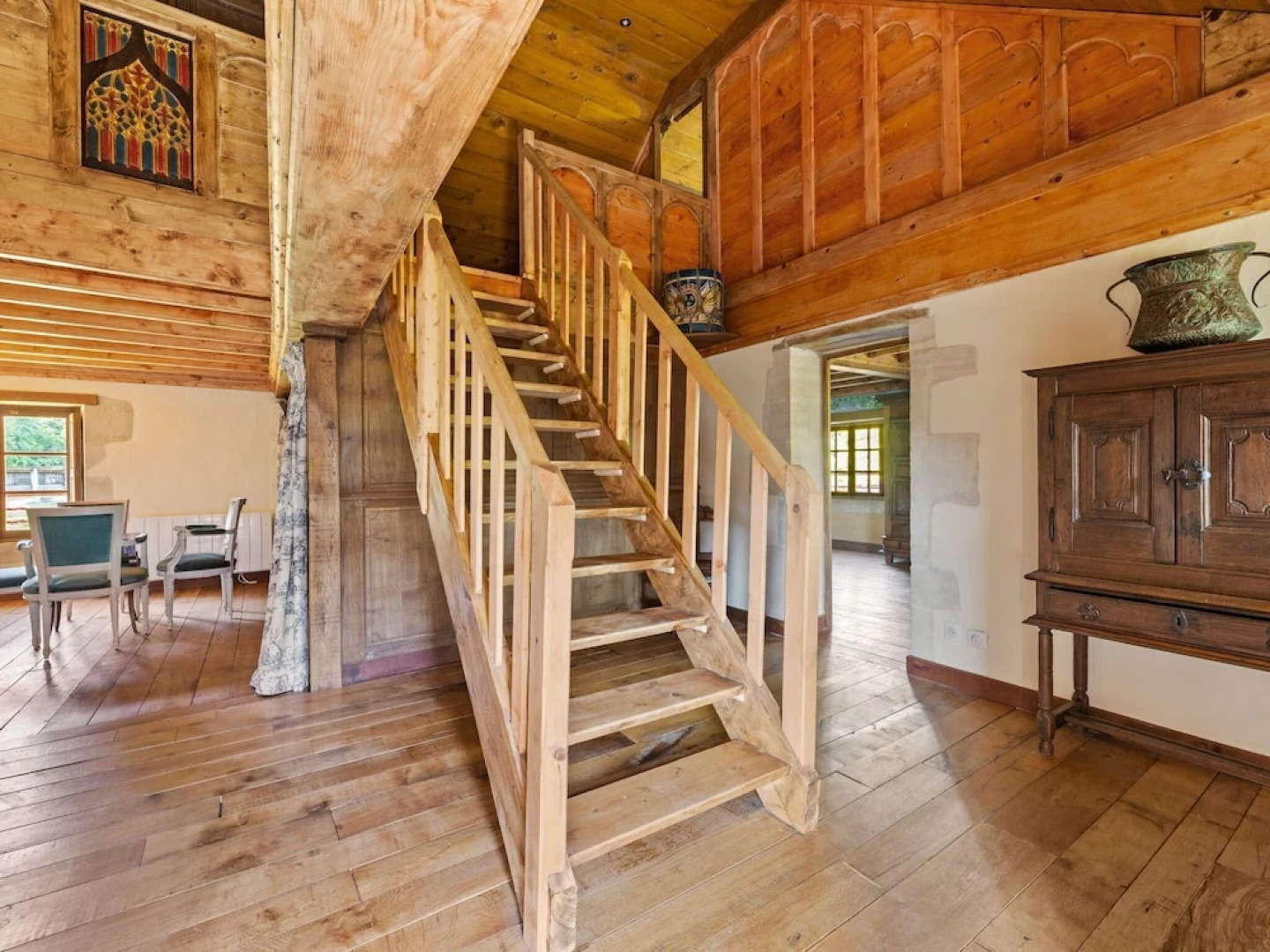 Holiday Home in Le Manoir With Jacuzzi in Summer