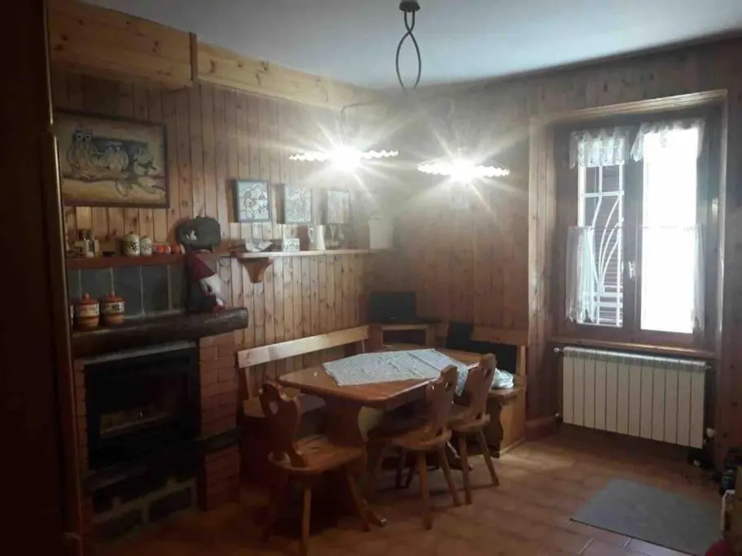 Appartamento piano terra in centro paese.