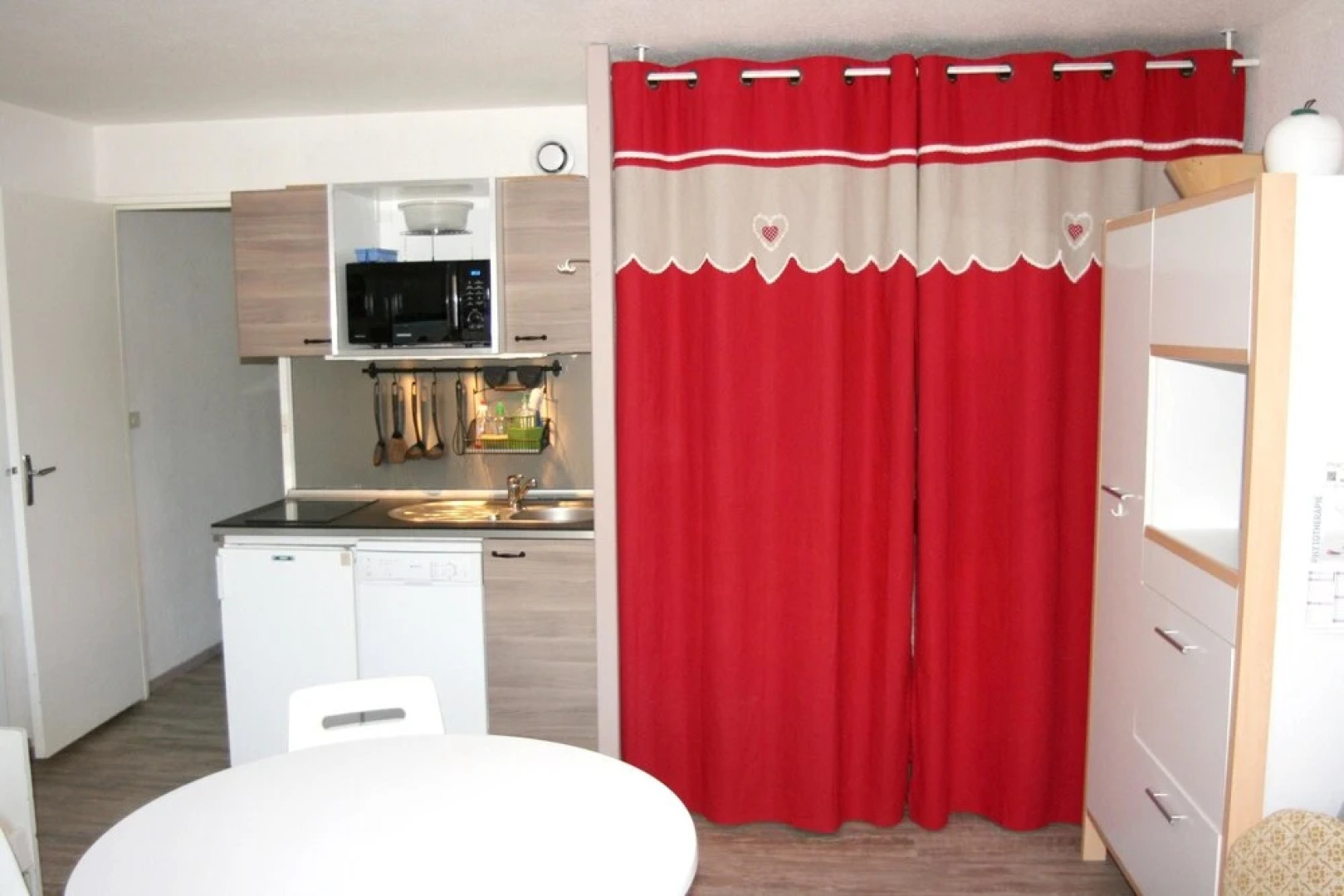 Studio in Le Corbier, With Wonderful Mountain View and Balcony - 100 m