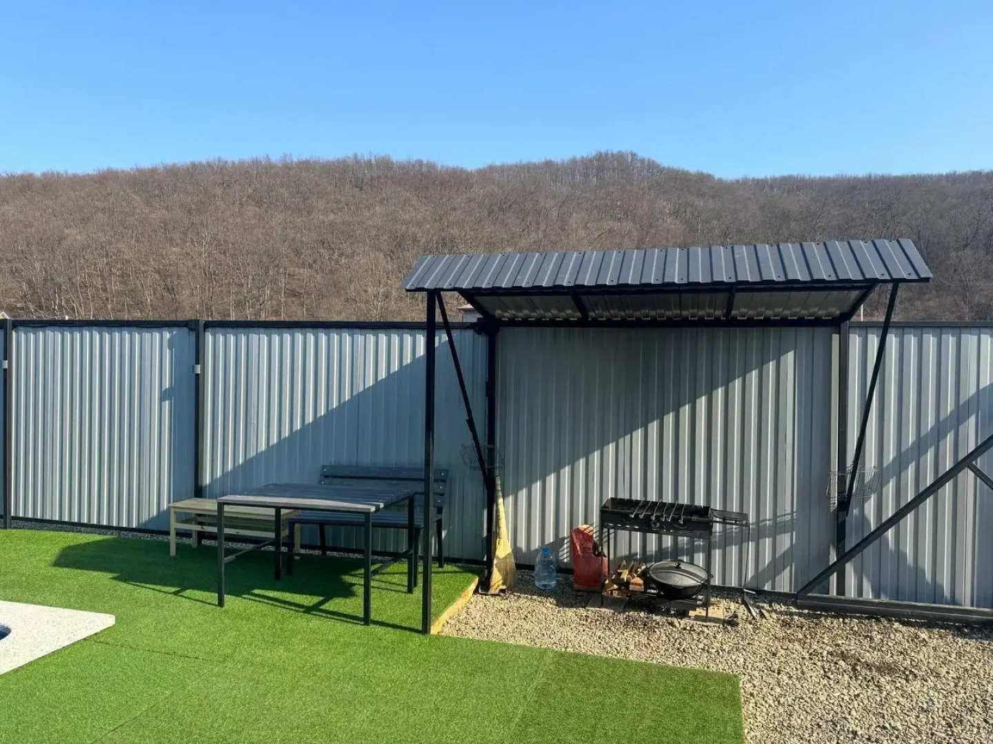 Коттедж "Небо" с подогреваемым бассейном и сауной