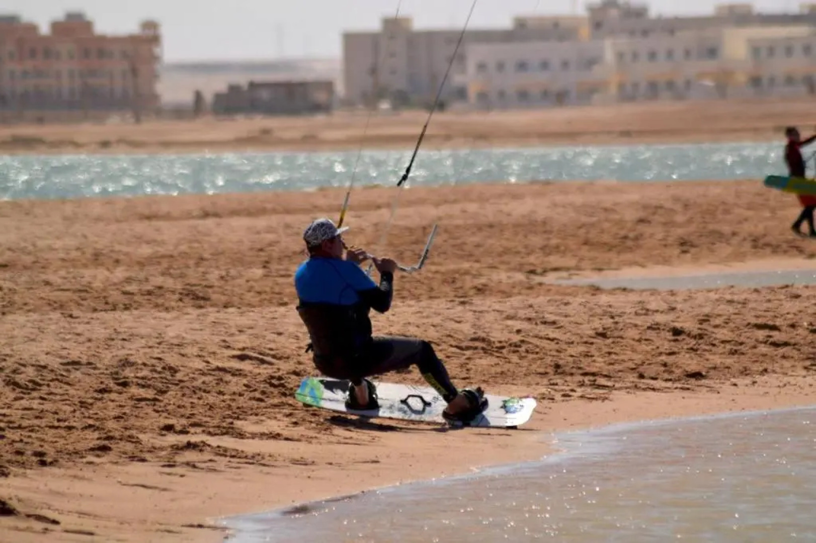 Studio beside El Gouna with good kite spot in 500 m