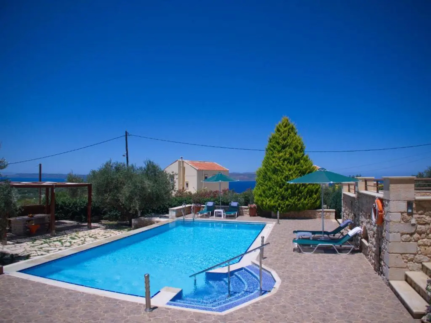 Villa Afrati Sea Views Pool AC