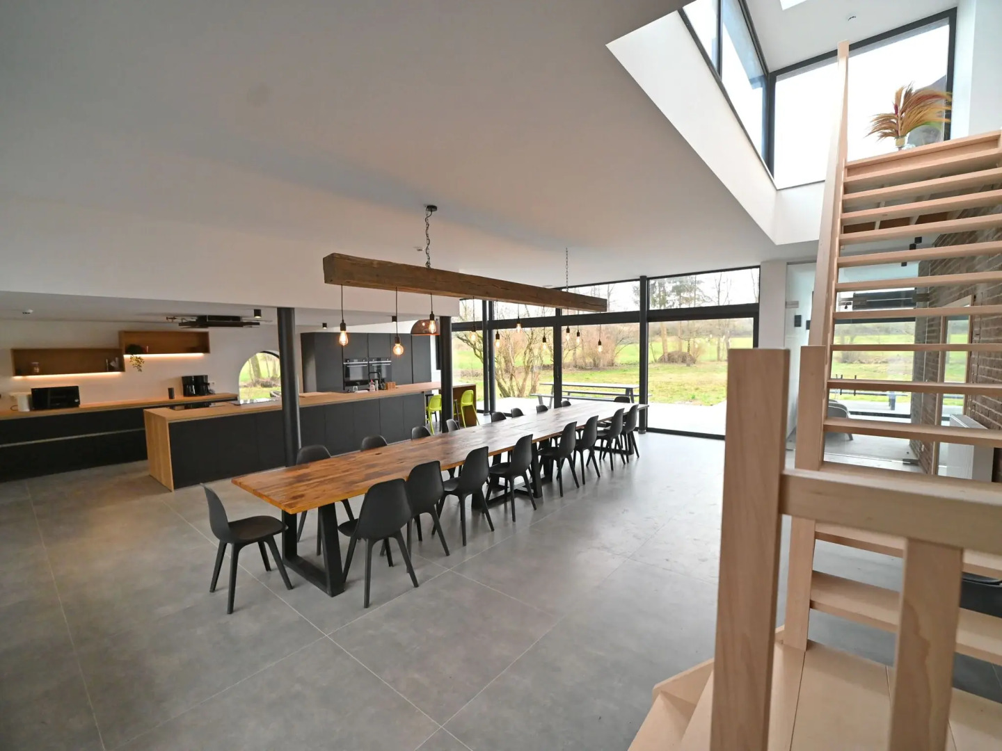 Water mill in Baillonville with swimming pool and sauna