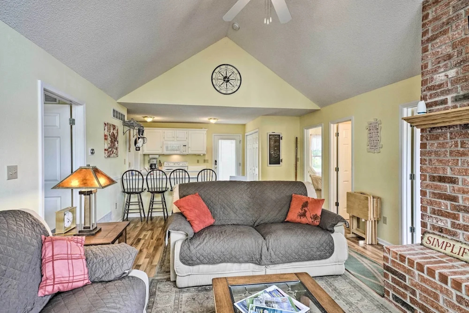 Waterfront Sunrise Beach Home w/ Dock & Grill
