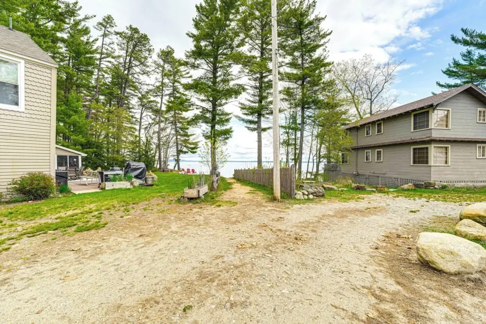 Walk to Sebago Town Beach: Luxe Townhome w/ Grill