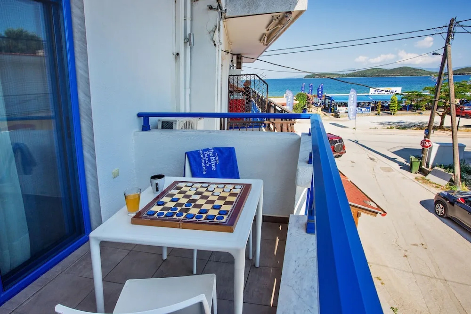 The Blue Apartments and Beach