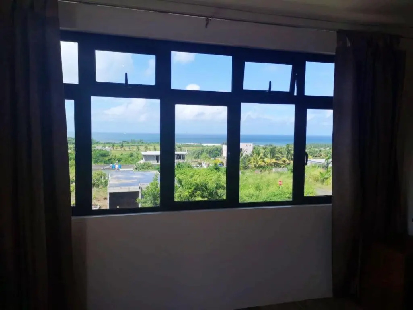 2 bedrooms villa with sea view private pool and enclosed garden at Bel Ombre 1 km away from the beach