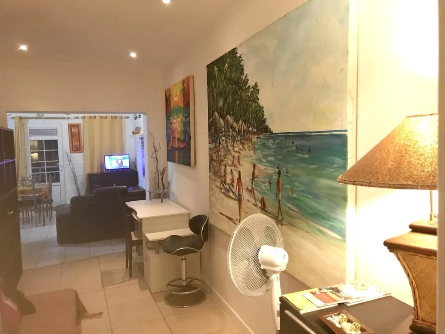 Apartment With one Bedroom in La Trinité, With Wonderful sea View, Bal