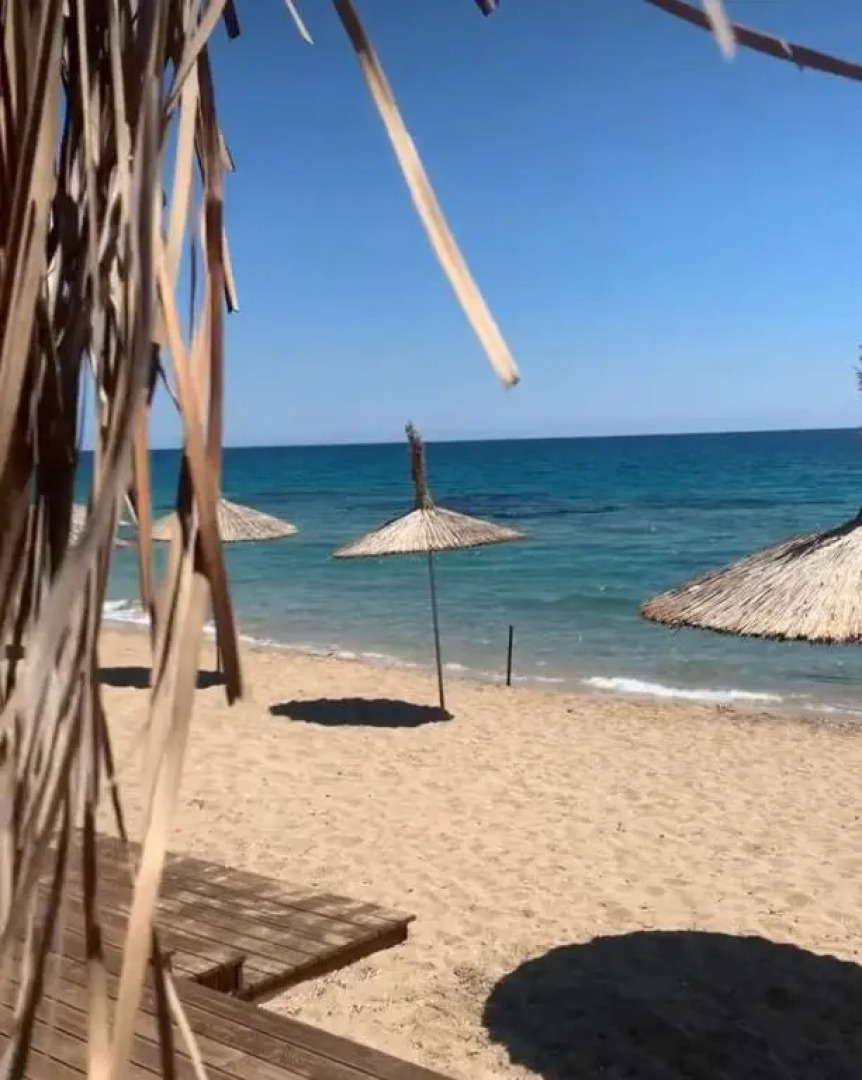 Stunning 2 plus 1 apartment for rent in ABELIA RESIDENCE at Bogaz with beautiful sea and mountains views