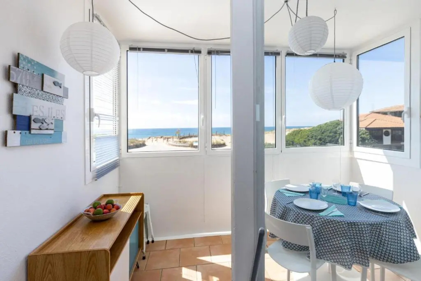 Appartement face à la mer