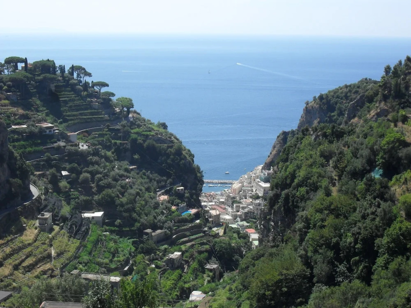 Pontone Hills on Amalfi