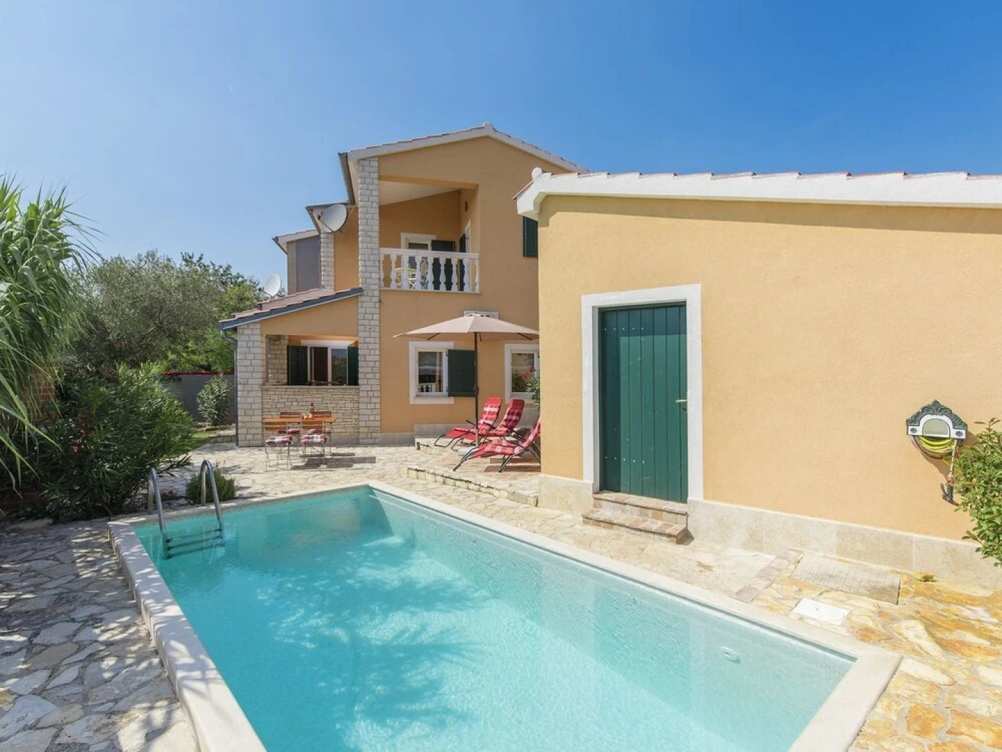 Comfortably and Lovingly Furnished Villa With Pool for a Relaxing Family Holiday