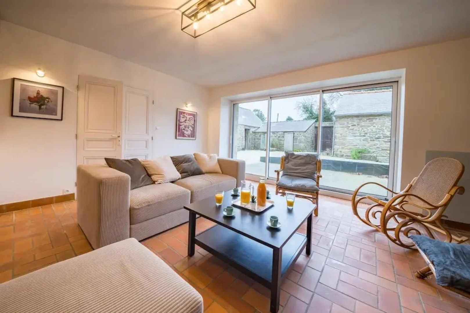 Pretty Stone House Near the Beach