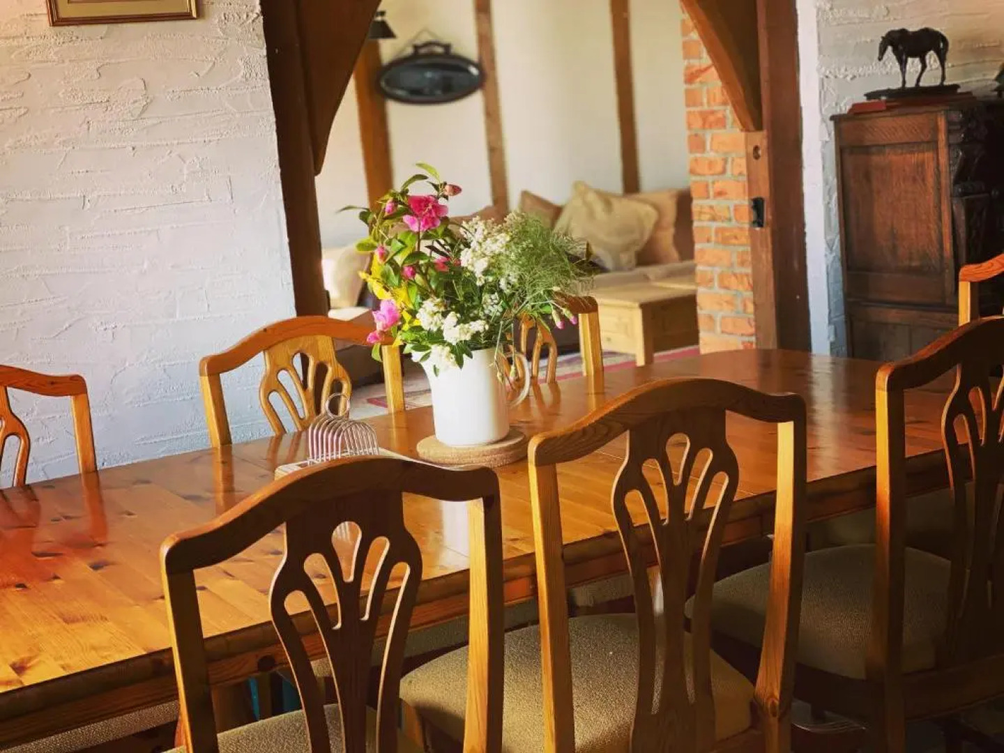 Beautiful secluded farmhouse with hot tub