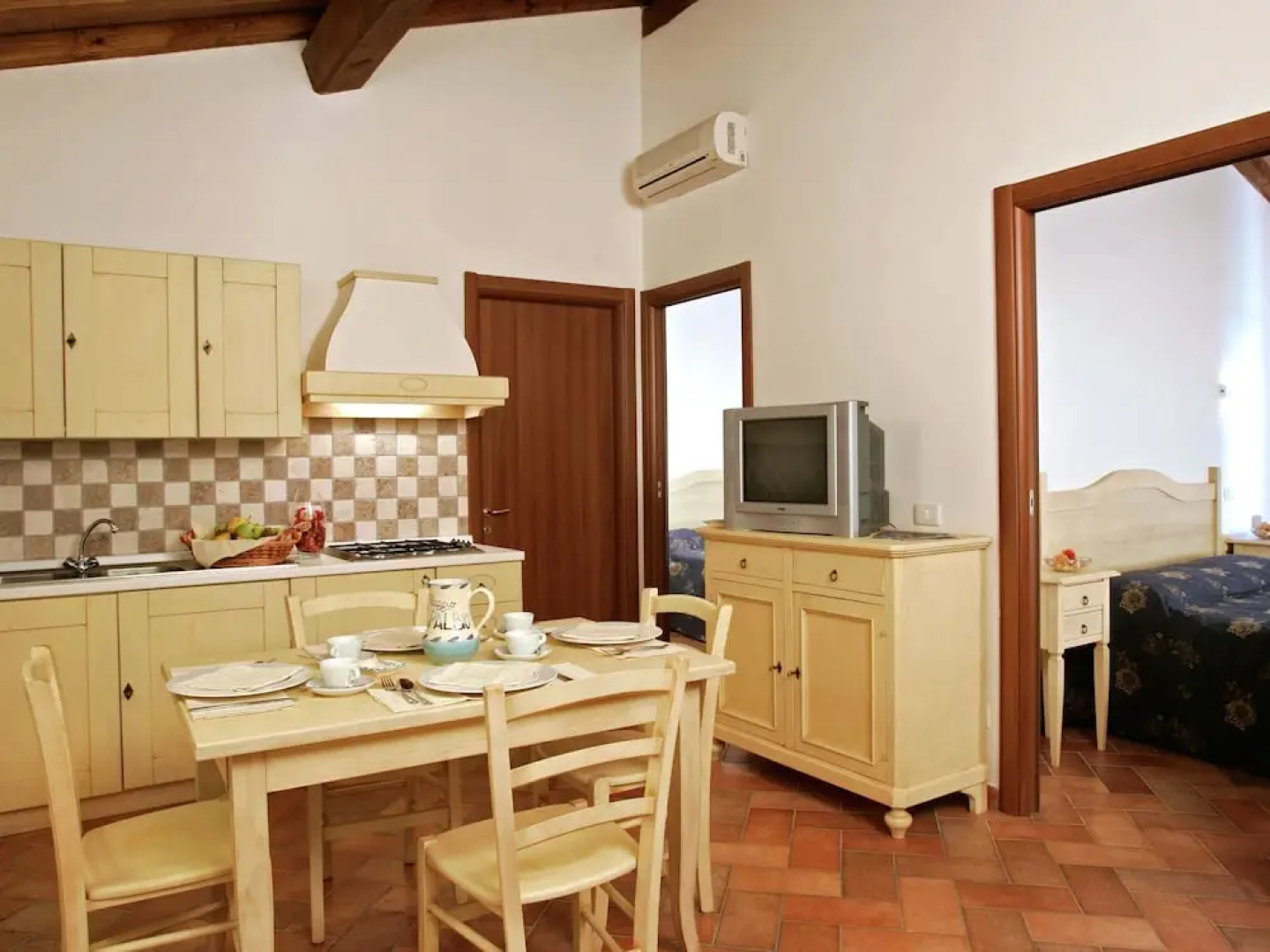 Semi-Detached Holiday Home with AC in the South of Tuscany