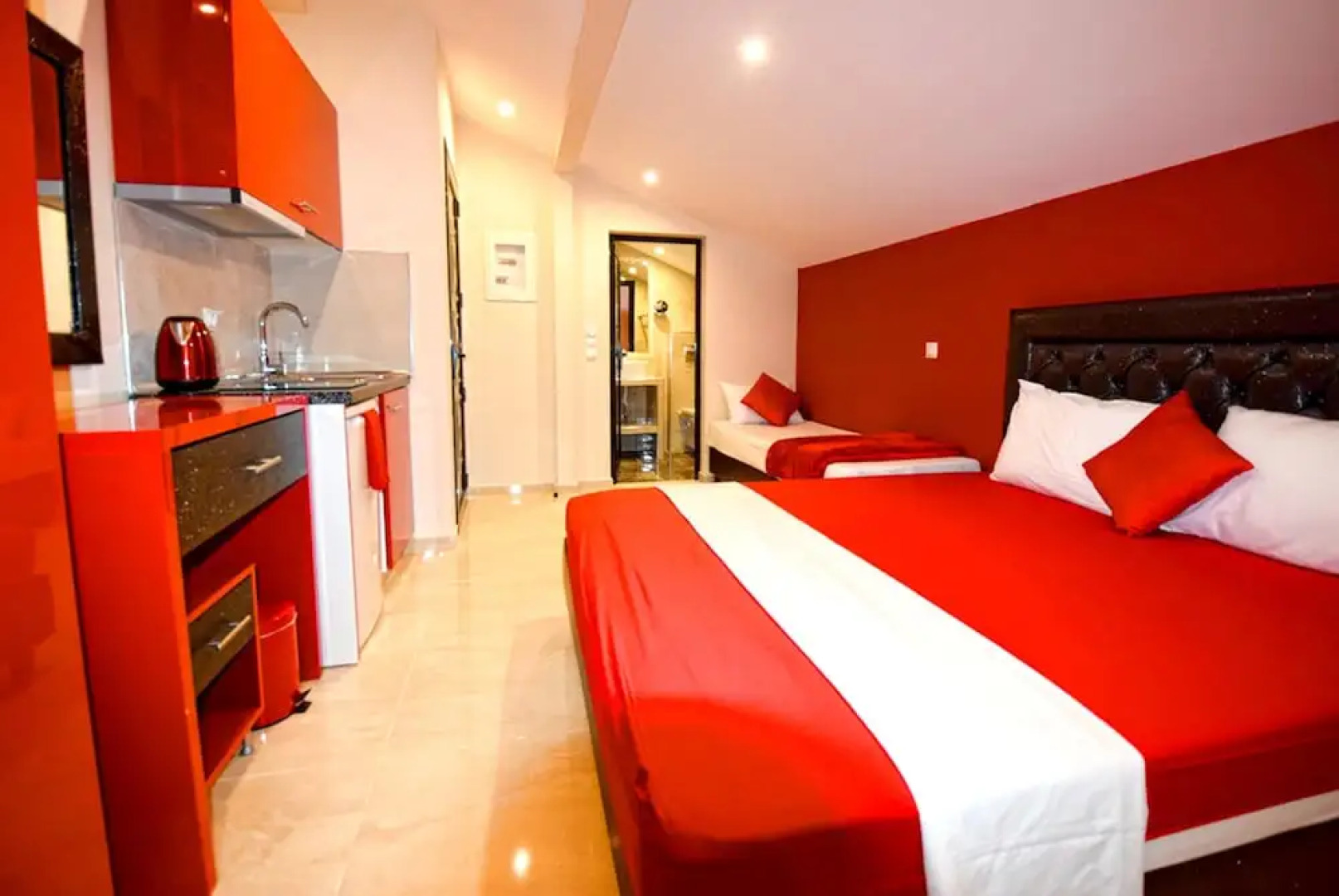 Studio in Paralia, With Wonderful sea View, Furnished Balcony and Wifi